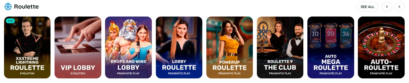 Live Casino Rooli Casino