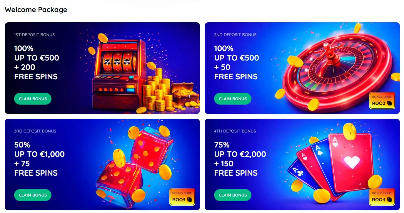 Online Casino bei rooli-casinos.org Spielen und Bonus